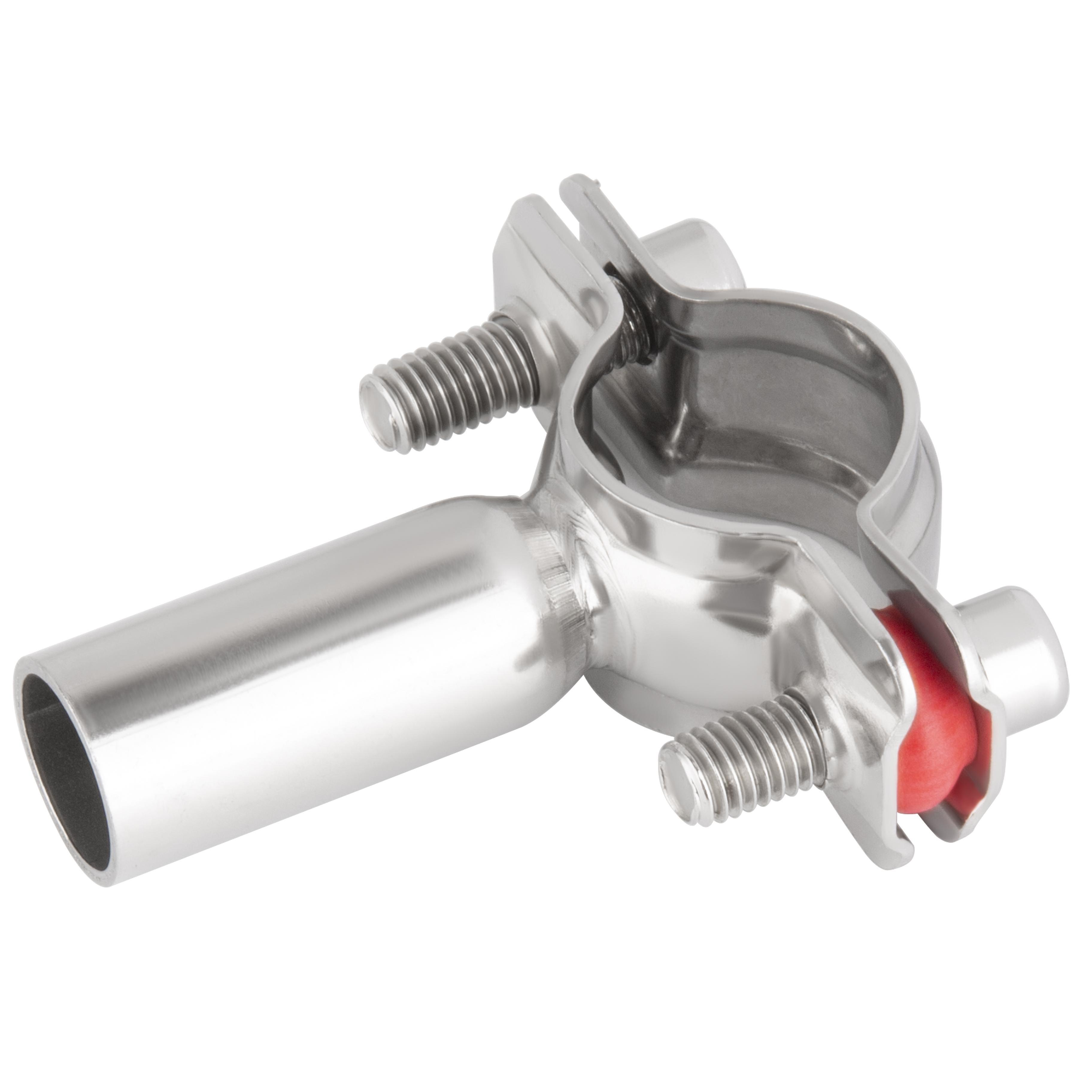 Stainless steel pipe support