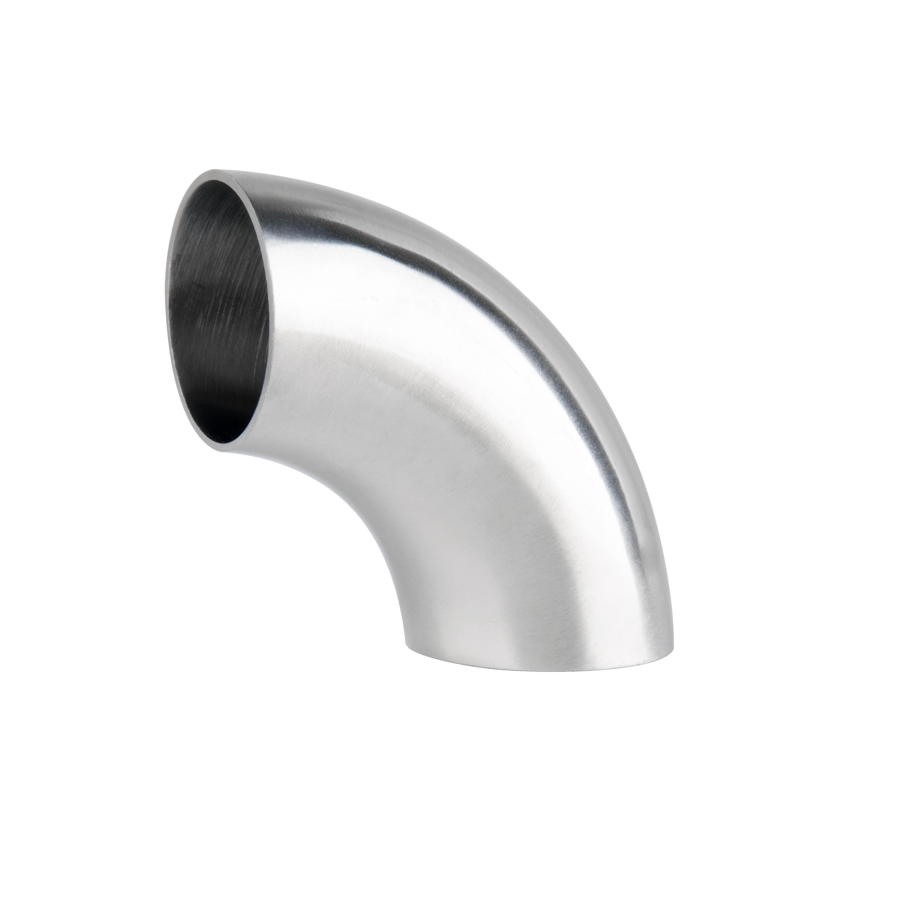 Welded mirror-shaped elbow pipe