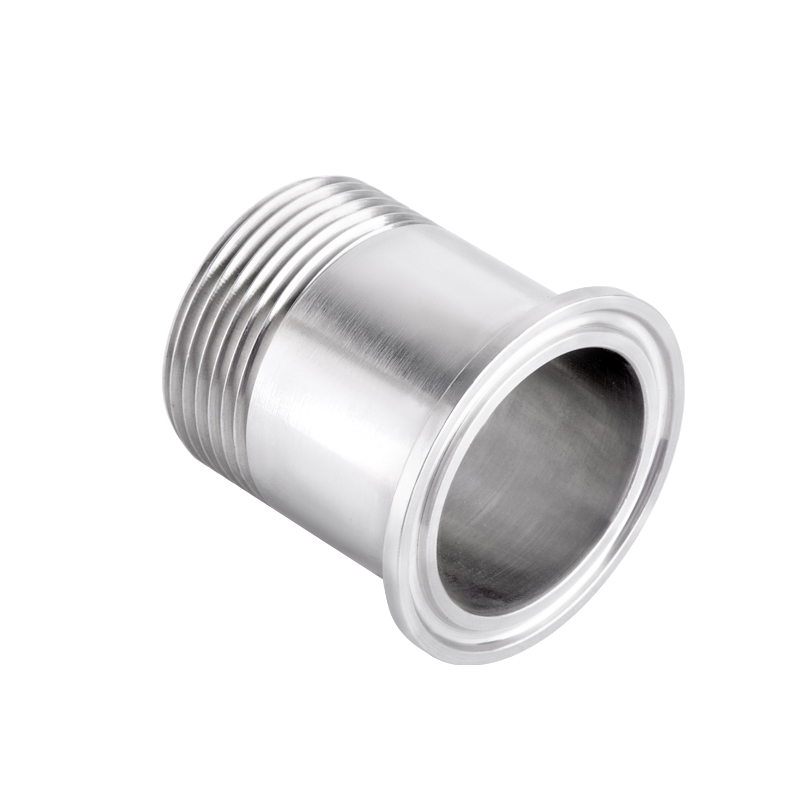 Tri-clamp male threaded joint