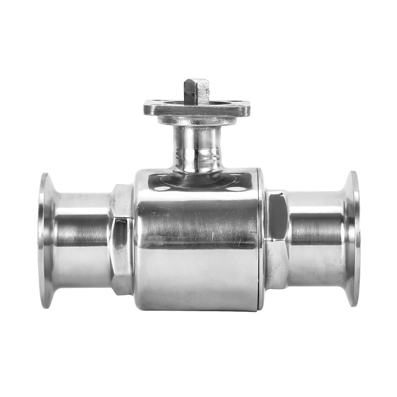 Sanitary-grade platform Tri-clamp ball valve