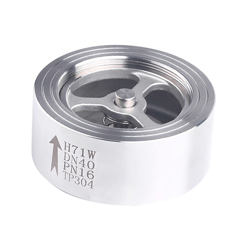 Sanitary butterfly check valve