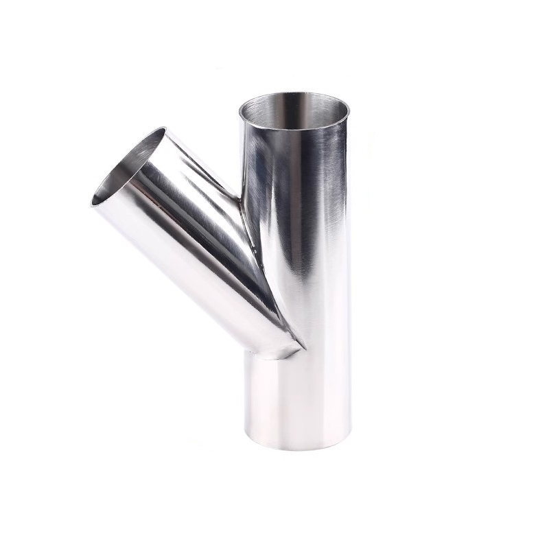 Welding Inclined three-way pipe fittings