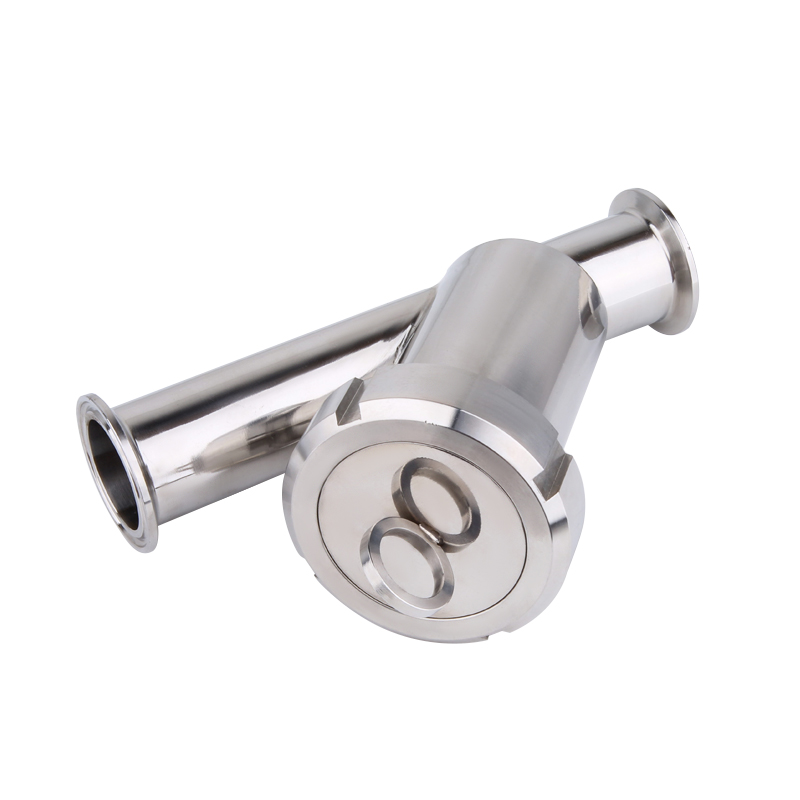 Sanitary-grade Y-type Tri-clamp pipe filter