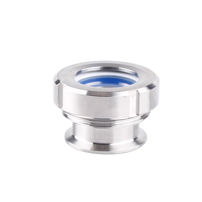 Tri-clamp union sight glass